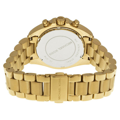 Michael Kors Bradshaw Chronograph Champagne Dial Ladies Watch MK5798