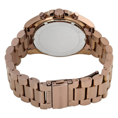 Michael Kors Oversized Bradshaw Chronograph Sable Tone Unisex Watch - MK6247