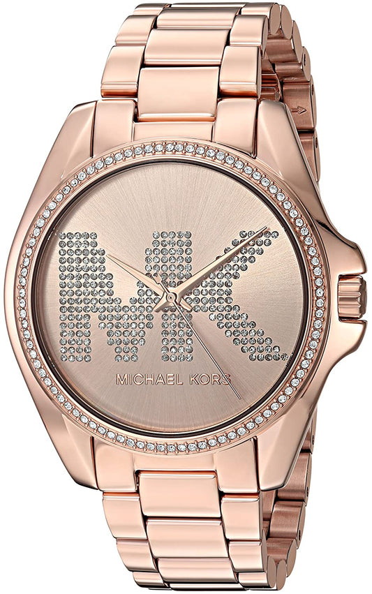 Michael Kors Bradshaw Rose Gold-Tone Women's Watch - MK6556