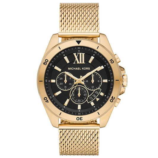 Michael Kors Brecken Chronograph Quartz Black Dial Men's Watch - MK8867