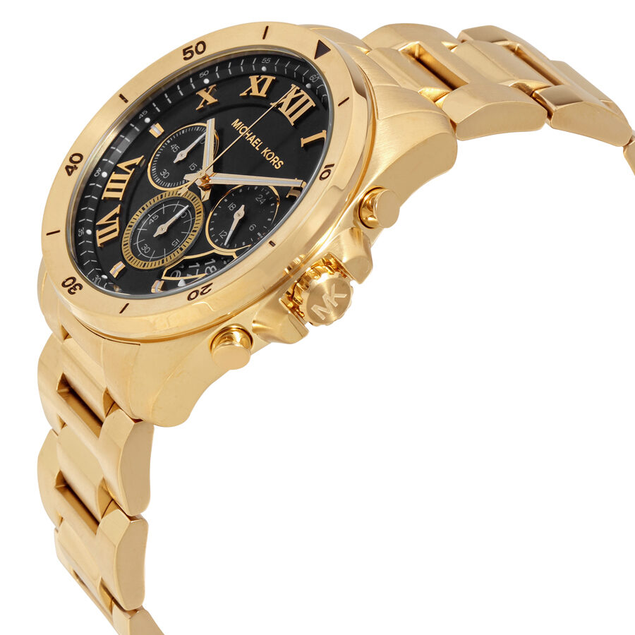Michael Kors Brecken Chronograph Black Dial Men's Watch MK8481