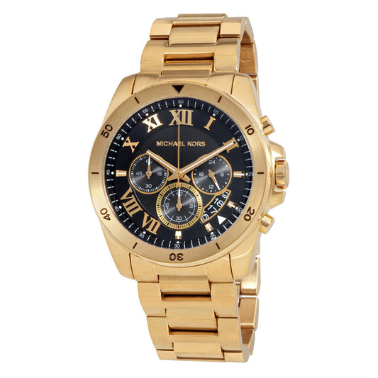Michael Kors Brecken Chronograph Black Dial Men's Watch MK8481