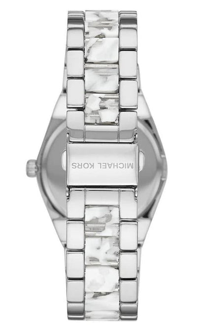 Michael Kors Channing White Dial Silver Women's  Watch - MK6649