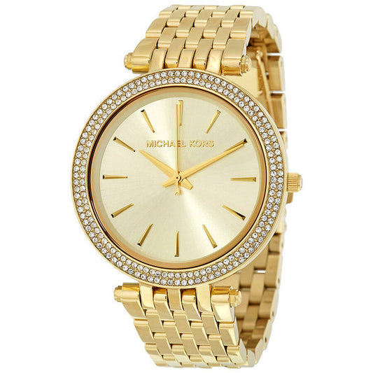 Michael Kors Darci Glitz Gold Ladies Watch MK3191