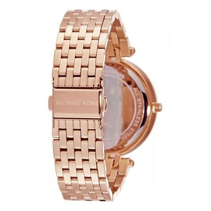 Michael Kors Rose Gold-Tone Darci Blue Dial Women's Watch - MK3728