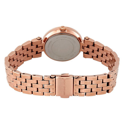 Michael Kors Darci White MOP Dial Rose-gold Women's Watch - MK3832