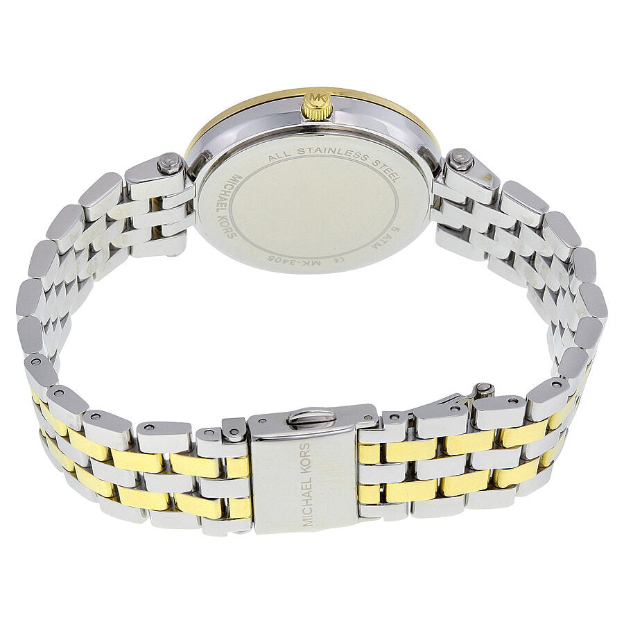 Michael Kors Darci Pearl White Two-tone Ladies Watch MK3405