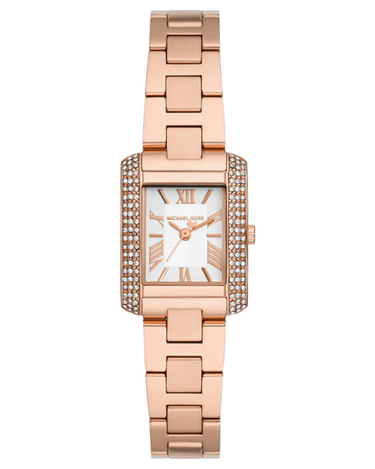 Michael Kors Emery Three-Hand Rose Gold-Tone Women's Watch - MK7512
