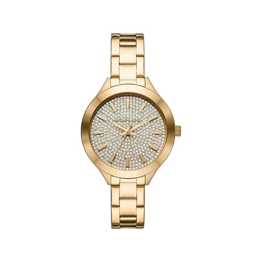 Michael Kors Key Biscayne Gold-Tone Women's Watch - MK1046
