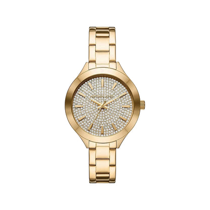 Michael Kors Key Biscayne Gold-Tone Women's Watch - MK1046