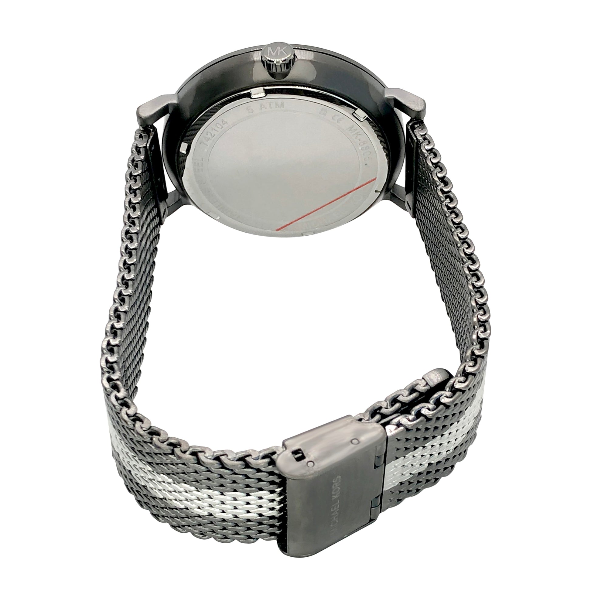 Michael Kors Irving Tow Tone Grey Mesh Watch - MK8805