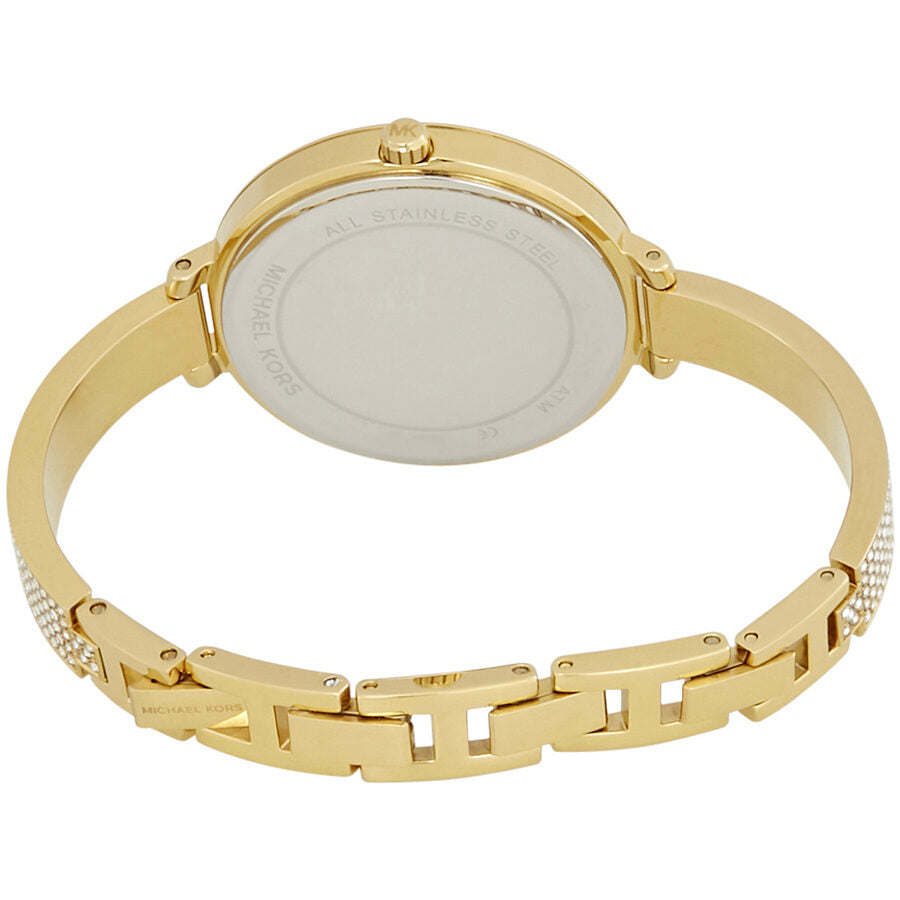 Michael Kors Jaryn Crystal Gold Sunray  Dial Ladies Watch MK3784