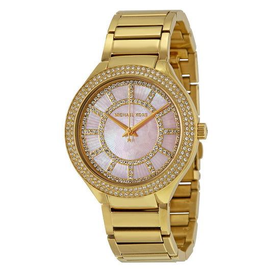 Michael Kors Kerry Mother of Pearl Dial Ladies Watch MK3396