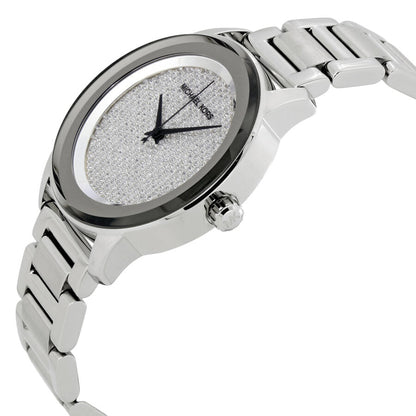 Michael Kors Kinley Diamond Pave Silver-Tone Men's Watch - MK5996