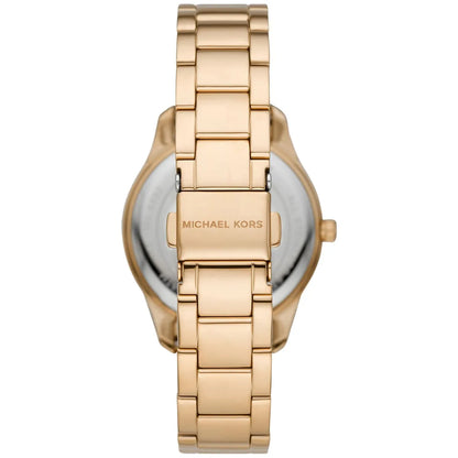 Michael Kors Layton Quartz Black Dial Gold-Tone Women's Watch - MK6892