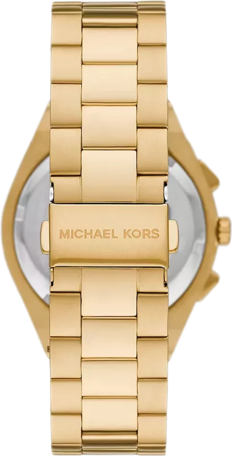 Michael Kors Oversized Lennox Chronograph Gold-Tone Men's Watch - MK9120