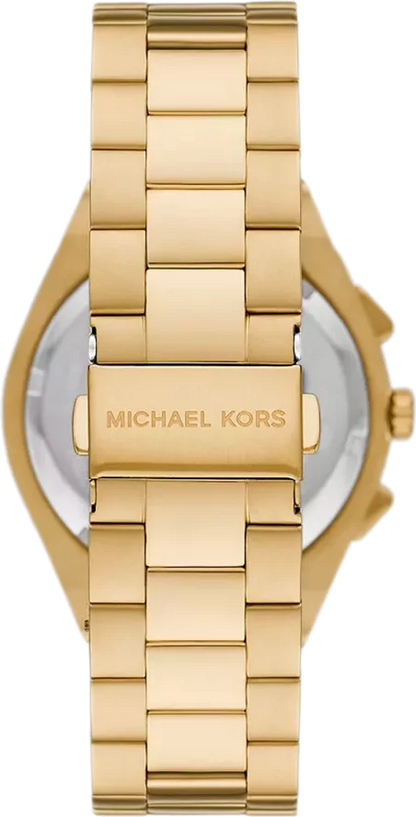 Michael Kors Oversized Lennox Chronograph Gold-Tone Men's Watch - MK9120