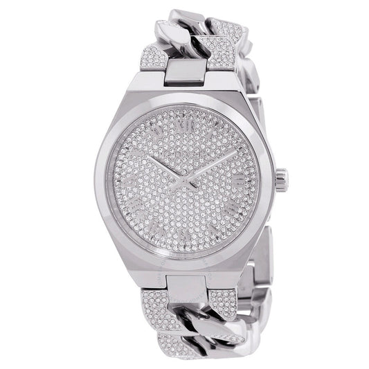 Michael Kors Lennox Quartz Silver Dial Ladies Watch MK7488