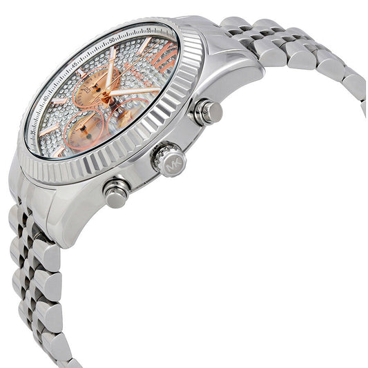 Michael Kors Lexington Diamond Chronograph Watch MK8515