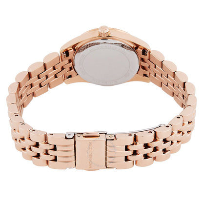 Michael Kors Lexington Quartz Rose Gold Dial Ladies Watch MK4739