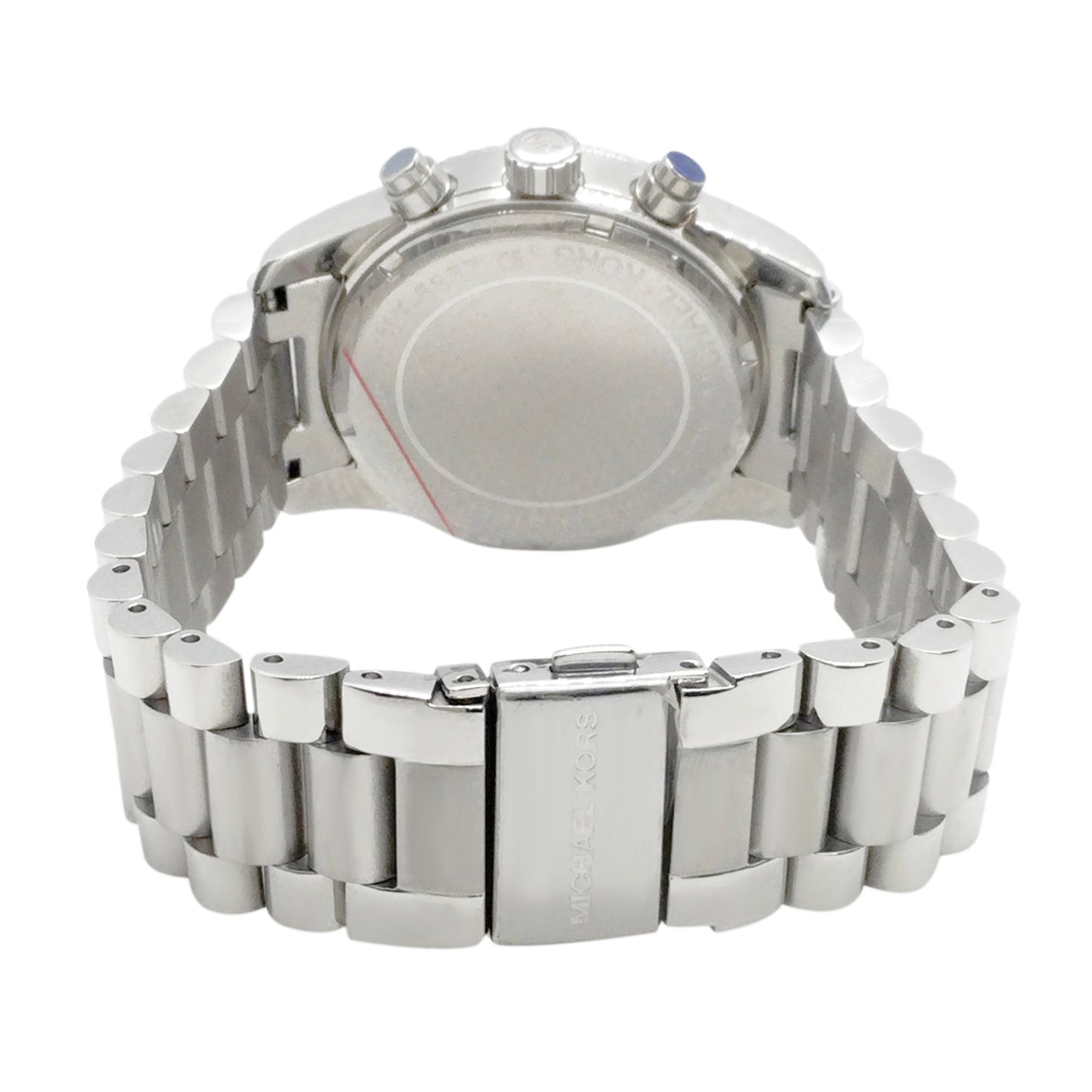 Michael Kors Lexington Blue Dial Silver Unisex Watch - MK5887