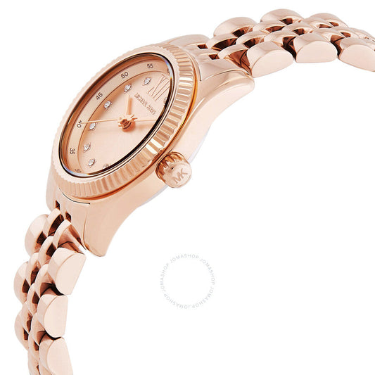 Michael Kors Lexington Quartz Rose Gold Dial Ladies Watch MK4739