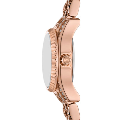 Michael Kors Lexington Rose Gold Tone Analogue Watch - MK4863