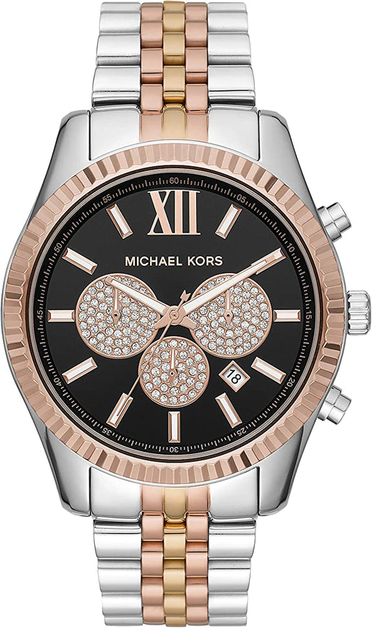 Michael Kors Lexington Tri Tone Men's Watch MK8714
