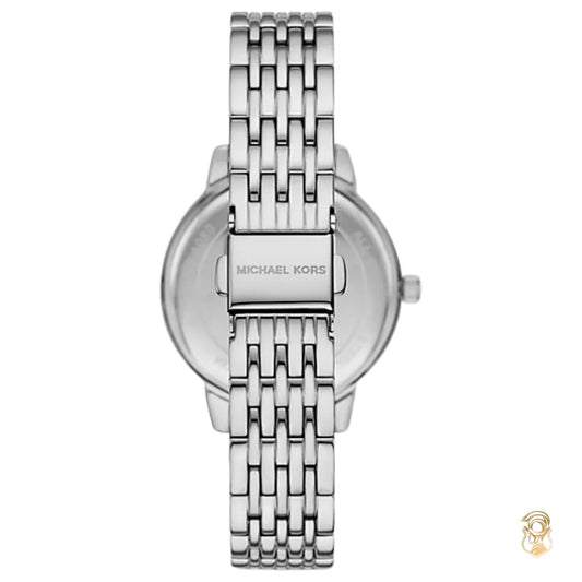 Michael Kors Melissa Pavé Silver-Tone Watch - MKO1082