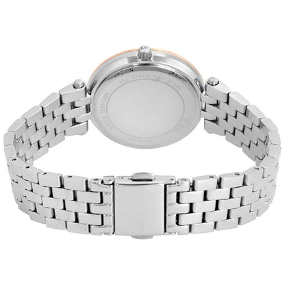 Michael Kors Mini Darci Pave Dial Silver Women's Watch - MK3446