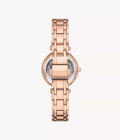 Michael Kors Mini Laney Rose Gold Women's Watch - MKO1084