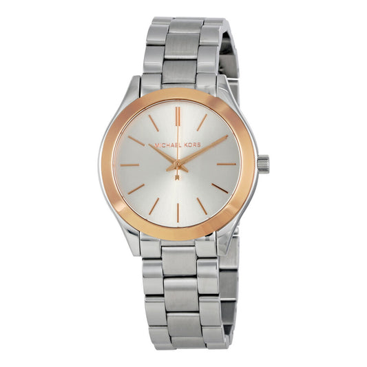 Michael Kors Mini Slim Runway Silver-Tone Women's Watch - MK3514