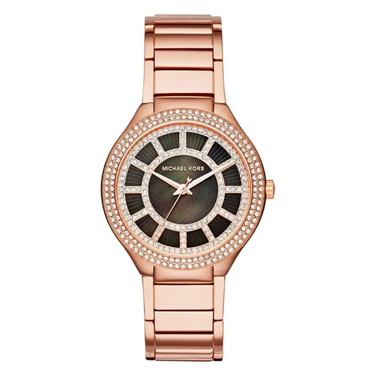 Michael Kors Kerry Back MOP Dial Rose Gold Women's Watch - MK3397