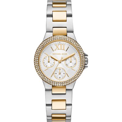 Michael Kors Mini Camille Pavé Two-Tone Watch MK6982