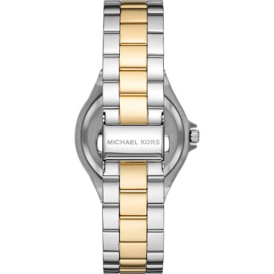 Michael Kors Lennox Pavé Two-Tone Watch MK6988
