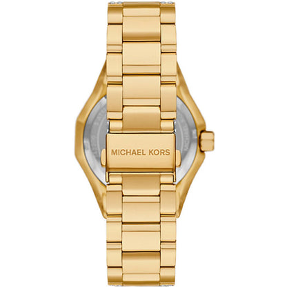 Michael Kors Oversized Raquel Pavé Gold-Tone Women's Watch - MK7398