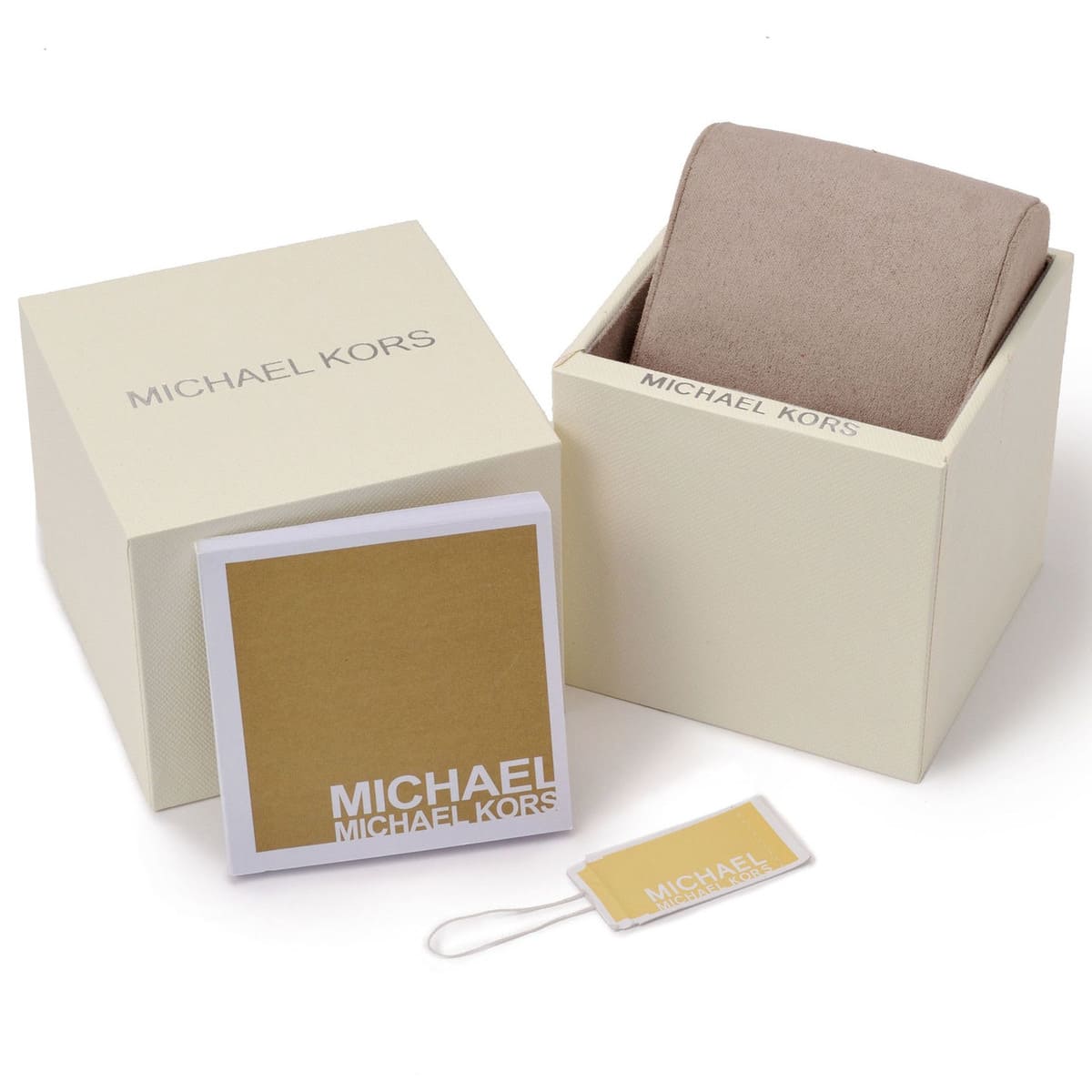 Michael Kors Lauryn Crystal Quartz Black Dial Rose Gold-Tone Watch - MK3723