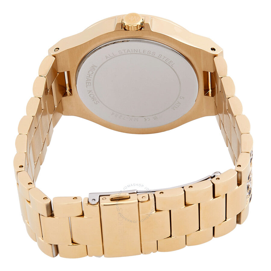 Michael Kors Oversized Lennox Animal Pave Quartz Watch MK7284