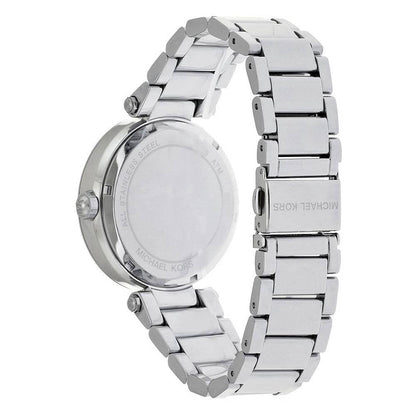 Michael Kors Parker Crystal Pave Dial Silver-Tone Women's Watch - MK5925