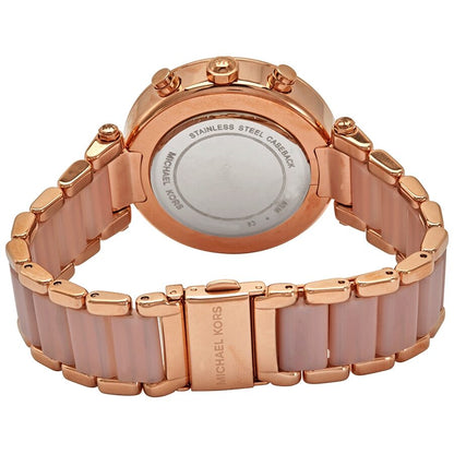Michael Kors Parker Blush Dial Ladies Watch MK5896
