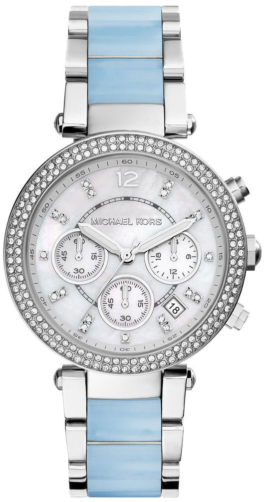 Michael Kors Parker Mother of Pearl Dial Ladies Watch MK6138