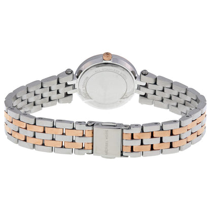 Michael Kors Petite Darci Silver Dial Two-tone Ladies Watch MK3298