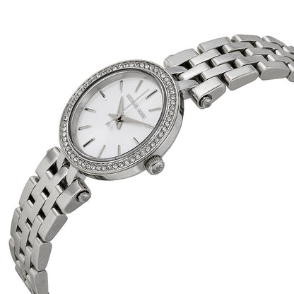 Michael Kors Petite Darci White Dial Silver Women's Watch - MK3294