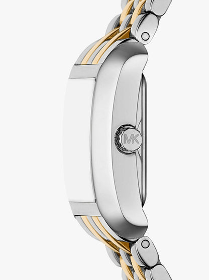 Michael Kors Petite Emery Two-Tone Double Wrap Ladies Watch - MK4869