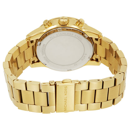 Michael Kors Ritz Chronograph Gold-Tone Women's Watch - MK6356