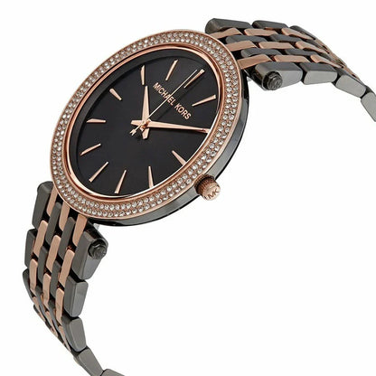 Michael Kors Darci Grey and Rose Gold-Tone Women's Watch - MK3584