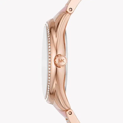 Michael Kors Janelle Three-Hand Two-Tone Women's Watch - MK4731