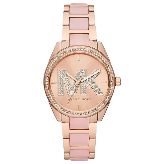 Michael Kors Janelle Three-Hand Two-Tone Women's Watch - MK4731