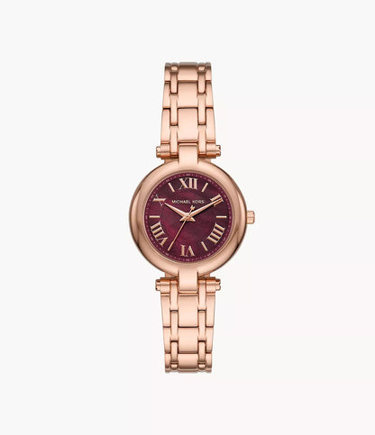 Michael Kors Rose Gold Ladies Watch - MKO1084