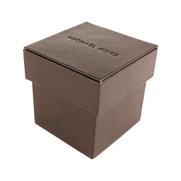 Michael Kors Rose Gold-tone Baguette Bezel Chronograph Ladies Watch MK5412